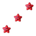 thumbnail image 3 of Vogacara 30X estrella de cinco puntas bola para apretar esponjas sonrisa colgante adornos PU estrés juguetes fiesta favores bola blanda para Type1 NO1 Vogacara CBP283453, 3 of 6