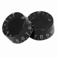 thumbnail image 4 of 4-Pack Top Hat Knobs for Electric Guitar, Fits LP Style Models, 4 of 5