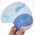 thumbnail image 2 of Wrist Support Mouse Pad Comfortable Cartoon Shark Animal Wrist Rest Mouse Pad, 2 of 8