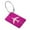 Hot Pink, variant on SHOPPLAND Luggage Tag with Address Tag Suitcase Tag Aluminum Luggage Tag Luggage Tag Suitcase for Quick Find Travel Bag