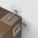 thumbnail image 3 of 6pcs Furniture Wall Anchors Without Drilling Wall Mount Anti-Tip Furniture with Kit Security Gear Fix Shelf to Wall to Prevent Furniture Falling, 3 of 4