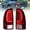 Red Lens, variant on Winjet LED Tail Light Assembly Fit For 2005-2015 Toyota Tacoma,Full Led Taillight Replacement w/Red Sequential Turn Signal/Running/Brake/Reverse Light (Black Housing Red Lens)