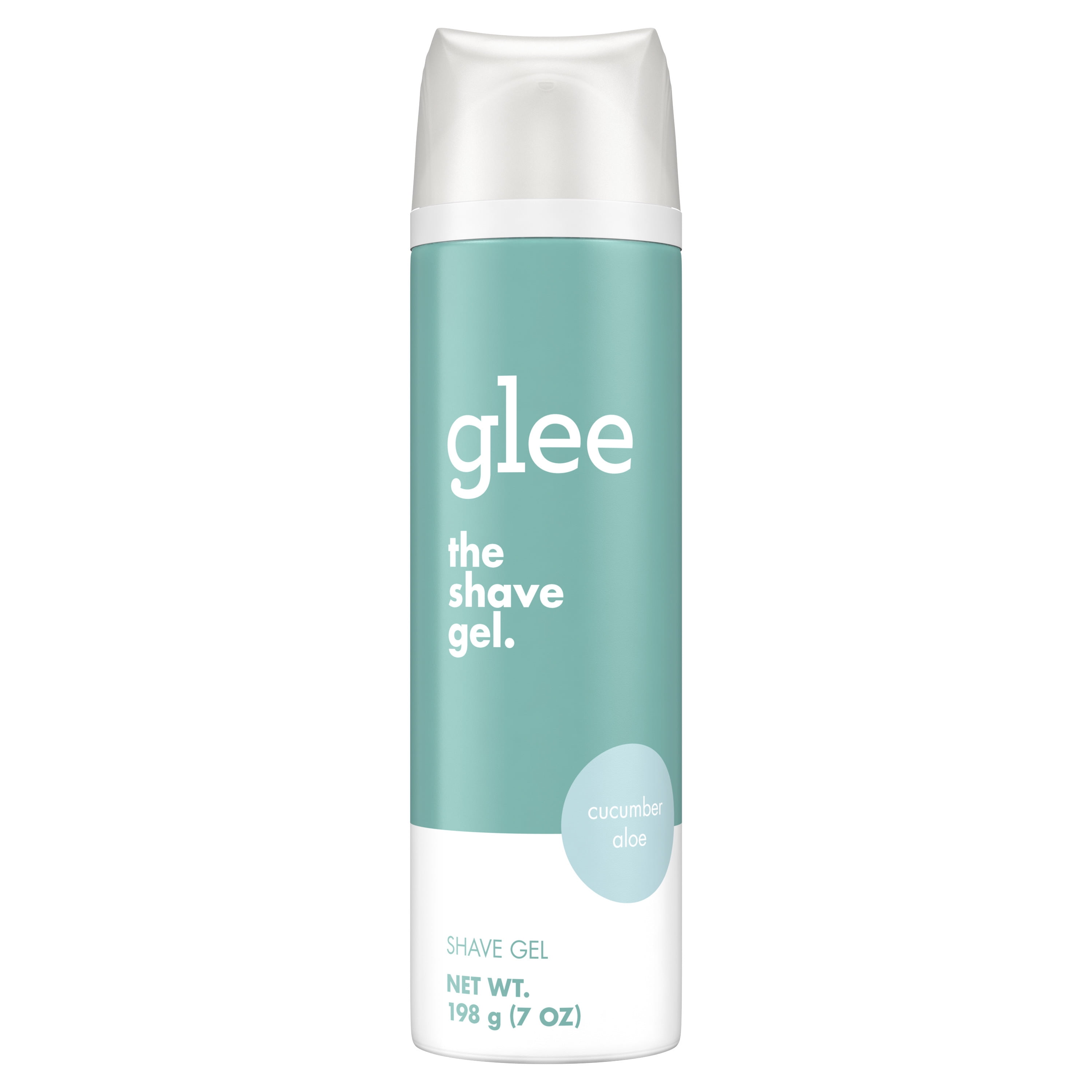 Glee Cucumber Shave Gel for Women with Aloe, 7 Ounces