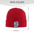 thumbnail image 2 of Seattle Torrent Beanie Hat Knitted Warm Winter Cap, 2 of 5