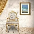 thumbnail image 3 of Finch, Sheila 15x18 Gold Ornate Wood Framed with Double Matting Museum Art Print Titled - Coastal Clouds Triptych II, 3 of 4