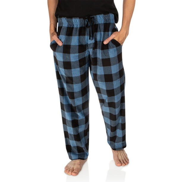 DG Hill - DG Hill Mens Pajama Pants Lounge Fleece Bottoms with Pockets ...