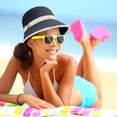 thumbnail image 4 of RKSTN Polyester Sun Hat Sun Hat Sun Protection Sunshade Outdoor Travel Riding Beach Empty Sun Hat Bucket Hat Summer Hat Sun Protection Breathable Sun Protection, 4 of 5