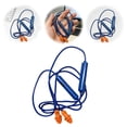 thumbnail image 2 of Bluetooth-compatible Earplug Headphones Noise Reduction Neckband Wireless Earbuds Earplug for Industrial Workout Running Sports (Blue), 2 of 8