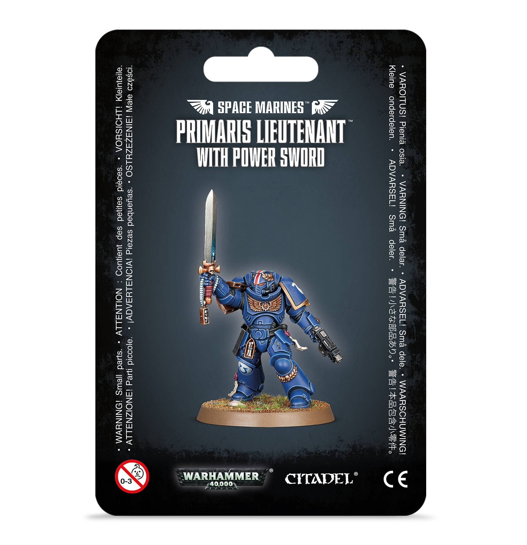 Games Workshop - Warhammer 40K - Space Marines - Primaris Lieutenant with Power Sword
