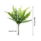 thumbnail image 3 of Ramas artificiales de Navidad y tallos | Hojas realistas de PE para decoración casera de coronas de corona navideña | Paquete texturizado de verdura realista | Incluye conjunto de hojas simuladas, 3 of 7