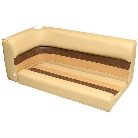 Wise Pontoon Boat Couch Cushions 8WD108-1010 | Radius Corner (2PC Set)