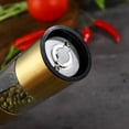 thumbnail image 2 of Pepper Mill ,Ceramic Rotor Coarseness Adjustable Manual Pepper Salt Grinder for Kitchen ,Gold, 2 of 8