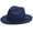 A, variant on Women's Crushable Wool Felt Outback Hat Panama Hat Wide Brim with Belt