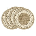 thumbnail image 2 of Saro Lifestyle Knotwork Rope Coaster (Set of 4), 2 of 3