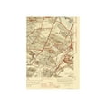 thumbnail image 2 of Topographical Map - Boston South Massachusetts Quad - USGS 1946 - Vintage Wall Art, 2 of 4