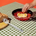 thumbnail image 4 of Stainless Steel Pasta Server Spaghetti Spoon Noodle Claw Pasta Fork Metal Pasta Spoon Spaghetti Sever Noodle Spoon for Cooking Heat Resistant, 4 of 8