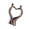 thumbnail image 4 of Escultura de pareja, estatua abstracta en forma de corazón, decoración de escritorio moderna de San Valentín, figura de resina para mesa y dormitorio, 4 of 9