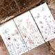 thumbnail image 4 of Juego de 3 calcomanías de flores y arbustos en acuarela para manualidades y decoración de muebles., 4 of 9