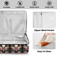 thumbnail image 4 of Iauyy Casserole Carrier for Hot Food Insulated Casserole Travel Carry Bag with Lid Food Warmer Bag for Party/Picnic,Subtle Aesthetic Style, 4 of 7