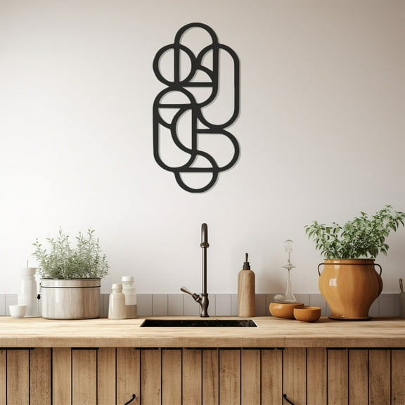 LaModaHome Exclusive Decorative Design Metal Wall Art – Durable & Artistic Metal Wall Art for Home and Office Decor, Perfect for Any Interior Design Aesthetic