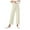Beige, variant on Wide Leg Cropped Jeans for Women Stretch High Waisted Twill Pants Straight Leg Denim Chino Pants Comfy Dressy Capri Pants Black, L
