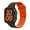 Blackorange, variant on Dwitch Band for Apple watch 42/44/45/49mm, Breathable Sport Silicone Strap with Secure Fit for Apple Watch Ultra, Series 9/8/7/SE/6/5/4/3/2/1,Blackorange