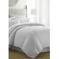 thumbnail image 2 of IEnjoy HomePremium Ultra Soft 3 Piece King Duvet Cover Set - White, 2 of 2