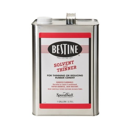 SPEEDBALL ART PRODUCTS 203 BESTINE SOLVENT AND THINNER GALLON