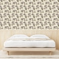 thumbnail image 3 of Ambesonne Tropical Peel & Stick Wallpaper for Home, Exotic Abstract Vintage, 13"x72", Green Brown Pale Yellow, 3 of 5