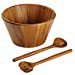 thumbnail image 3 of Anolon Ensemble de Service à Salade en Bois de Teck 3 Pcs, 3 of 10
