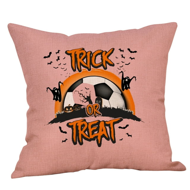 TIMIFIS Halloween Decorations Throw Pillows 1PC Throw Pillow Covers Decorative Cotton Linen Cushion Case Home Decor - Fall