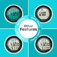 thumbnail image 6 of Girls' Wrist Watch 10 ATM Waterproof for Swimming and Diving with Alarm, Stopwatch, Timer, Countdown, Dual Time Zone, Calendar, Backlight, 12 or 24 Hours Format, Big Face, 6 of 10