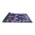 thumbnail image 2 of Ahgly Company Indoor Rectangle Abstract Blue Modern Area Rugs, 7' x 9', 2 of 4