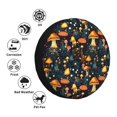 thumbnail image 5 of Spare Tire Cover, Colorful Plants Mushroom Wheel Cover Tire Covers for Trailers Car Truck Camper Universal Tire Covering Fits Diameter, 5 of 7