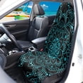 thumbnail image 3 of XYZCANDO 1 Pack Car Seat Covers Waterproof Non-Slip, Compatible with Truck Seat Van Car Interior Car Seat Towel Cover(Geometric Pattern), 3 of 7