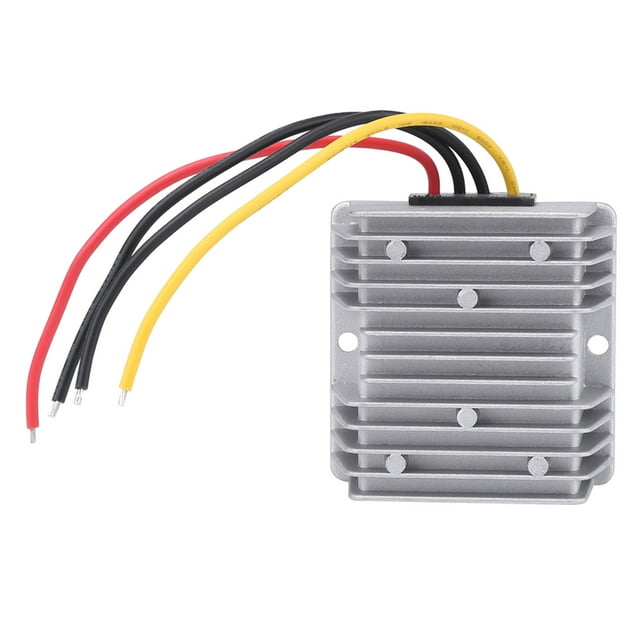 Résistant à la Poussière Stable Boîtier en Alliage d'Aluminium de Sortie Puissance Module Abaisseur, Module d'Amplification, pour la Protection contre les Surintensités Conversion 8v40vdc en 12Vdc