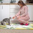thumbnail image 4 of 2 Piece Watercolor Lemons Rug Kitchen Rug Set, Decor Kitchen Rugs, Absorbent Non-Slip Washable Floor Mats, Home Indoor Runner Rugs 17"x47"+17"x30", 4 of 7
