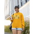 thumbnail image 2 of Obon Bamboo Blind Frame Sweatshirt Women -Image by Shutterstock, Female Small, 2 of 4