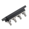 thumbnail image 7 of Power Distribution Block 48V Bus Bar Replacement 150A Electrical Terminal Block Buss Bar with 3/8inch Terminal Studs with Cover for RV Black, 7 of 7