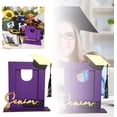 thumbnail image 2 of Tingzi 2025 Graduation Photo Frame Class of 2025 Wooden Desktop Graduation Ornament Start Of School 2025 Graduation Season Picture Frame Graduation Gift Graduation Party Decorations, 2 of 7