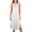 White, variant on Horkkom Sleep Shirts for Women Sleeveless Solid Color Crew Neck Nightgowns Comfy Soft Night Dress, S-2XL