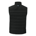 thumbnail image 3 of Men's Cutter & Buck Black Baltimore Orioles Evoke Hybrid Eco Softshell Recycled Full-Zip Vest, 3 of 3