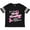 Football Black and White, variant on For My Great Grandma-breast Cancer Awareness Boys or Girls Toddler T-Shirt