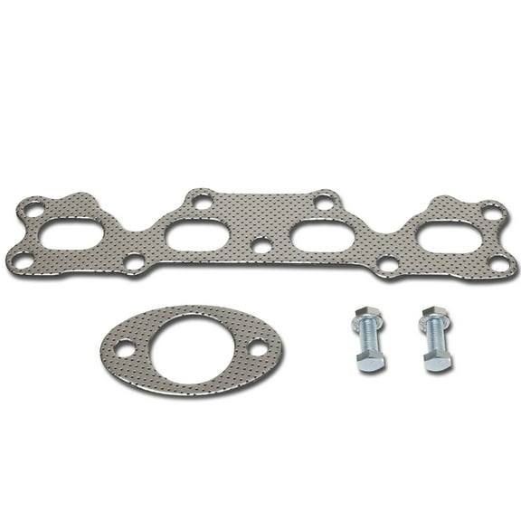 DNA Motoring GKTSET-MM8916L For 1990 to 1993 Mazda Miata 1.6L Aluminum Exhaust Manifold Header Gasket Set 91 92