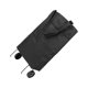thumbnail image 1 of Naiovety Bolso del carrito de compras con ruedas Tela Oxford cómoda y espaciosa y construcción metálica Almacenamiento y organización del hogar negro, 1 of 6