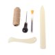 thumbnail image 1 of Stay New Kit de encuadernación de 11 piezas Juego de herramientas de inicio Carpeta de hueso Artesanía en papel, 11 kaili Sencillez, 1 of 1