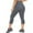 Grey, variant on Plus Size Leggings for Women Capri Yoga Pants Lifting Shapewear Women's Clothing Women Yoga Pants