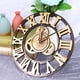 thumbnail image 5 of Reloj de pared decorativo con mecanismo industrial (30 cm, dorado, sin batería), 5 of 5