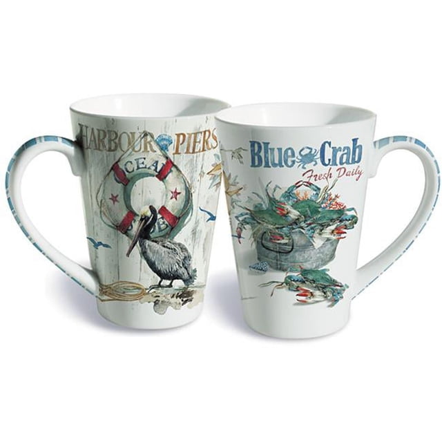 Lissom Design 35060 Tasse en Porcelaine - Bayside