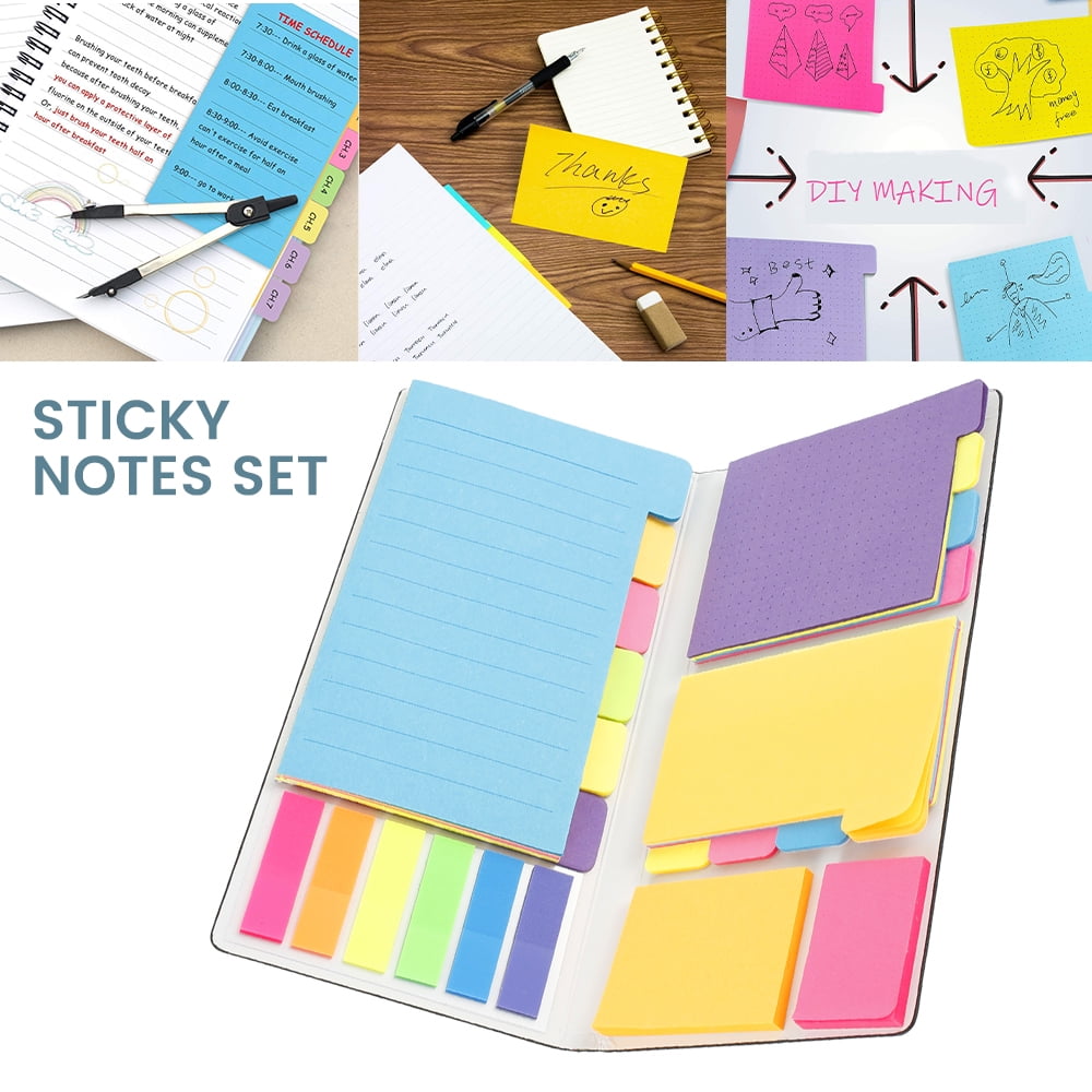 30 x Sticky Notes Index Tabs IT Page Markers Bookmarks Kawaii Planner Memo Post